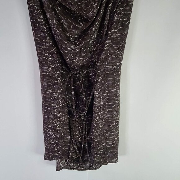 JosephSheath Dress Cap Sleeve Geometric Print Multicolor Womens Size 36 - Picture 2 of 8